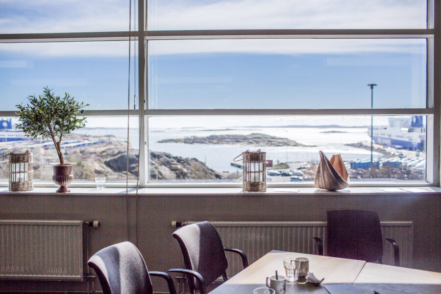 Vinga - with lovely views of the sea.