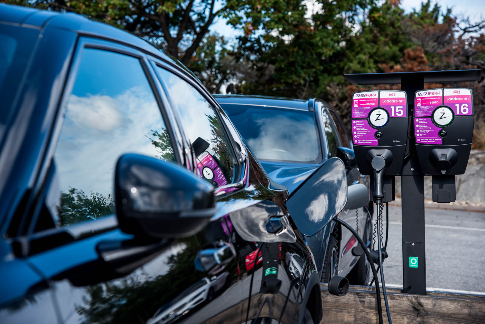 charging points for electric cars
