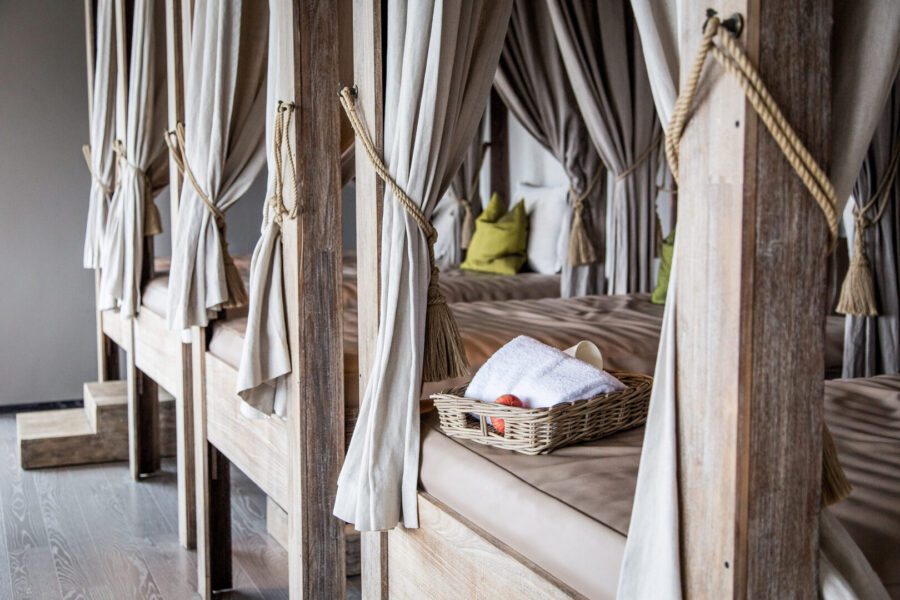 himmelssängar på art garden spa