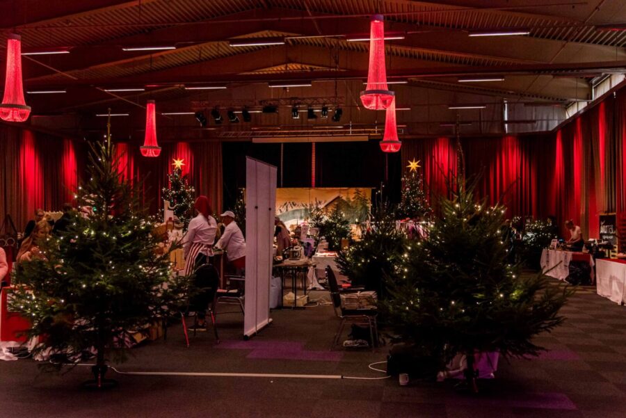 julmarknad i oceanen