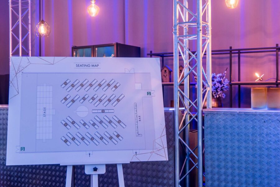 table placement sign