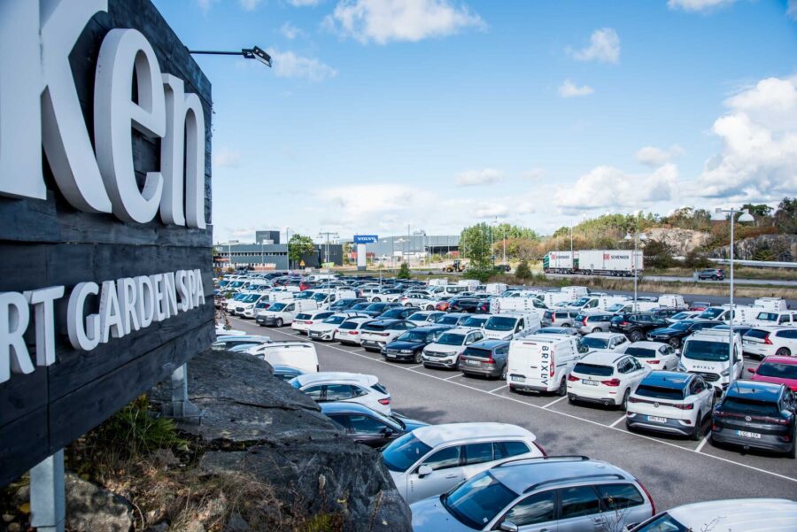 gratis parkering för 500 bilar