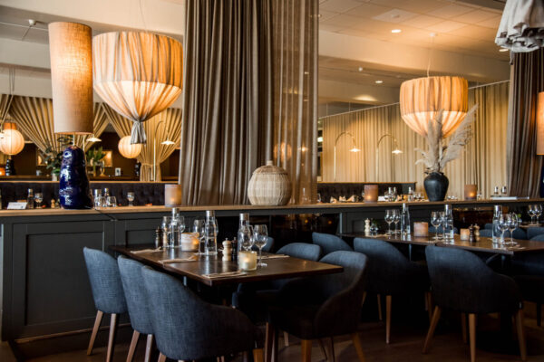 interiör på restaurang flora