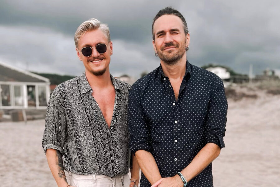 Felix och Mattias musiker