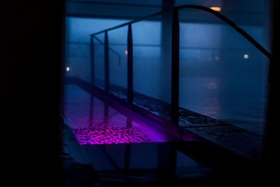 indoor hot and cold springs