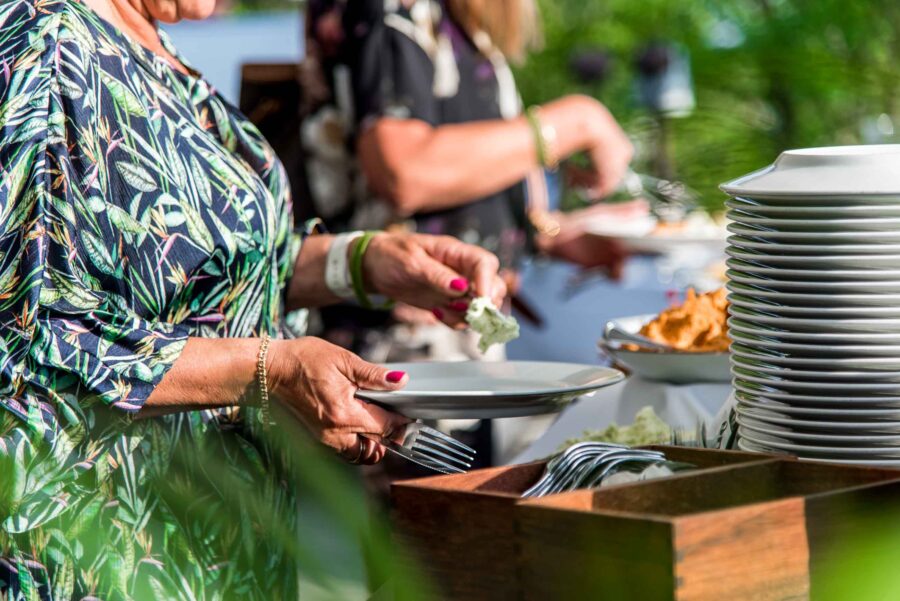 buffet at Arken Hotel