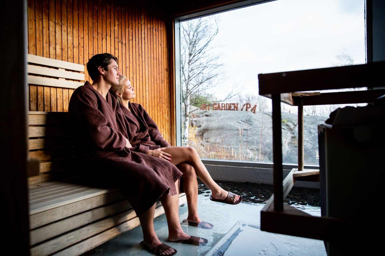 Bastuoaser på Art Garden Spa