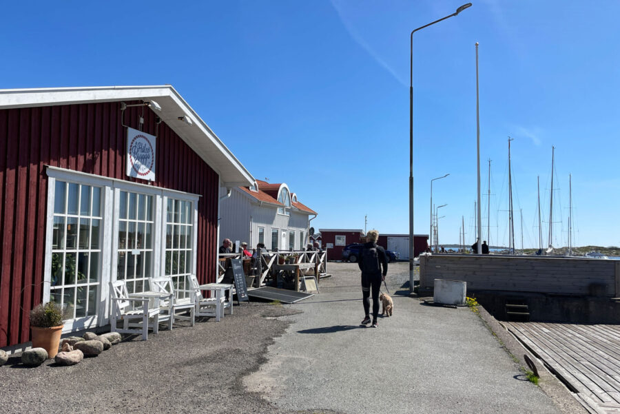 Ta ett stopp på Hälsö Brygga