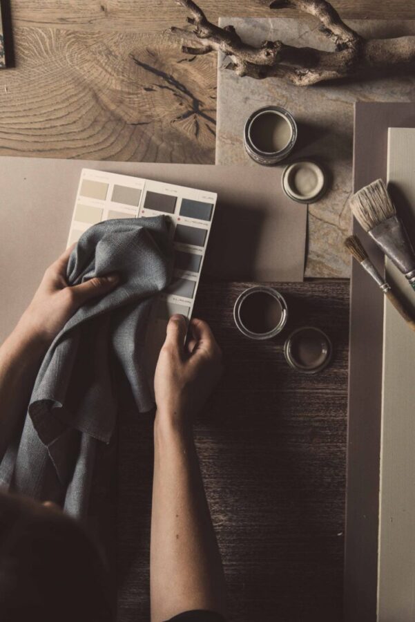Moodboard vid ombyggnad av Art Garden Spa