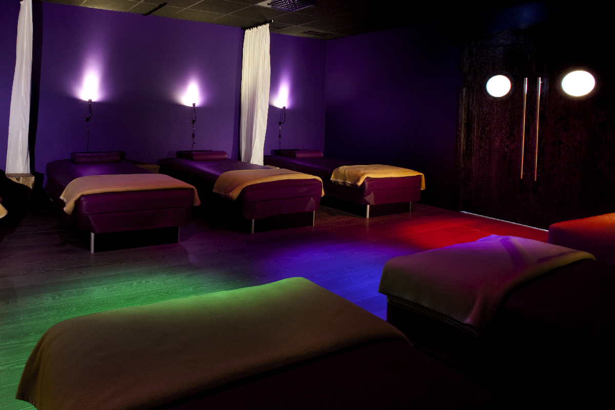 Mörkerrummet på Art Garden Spa