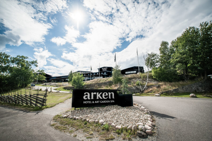 Uppfart på Arken Hotel & Art Garden Spa