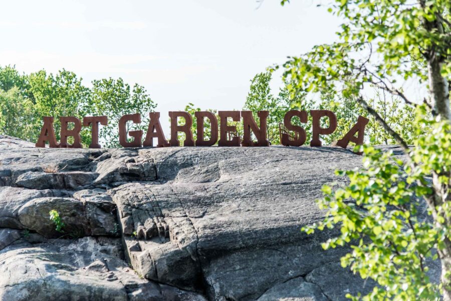 Art Garden Spa in summer