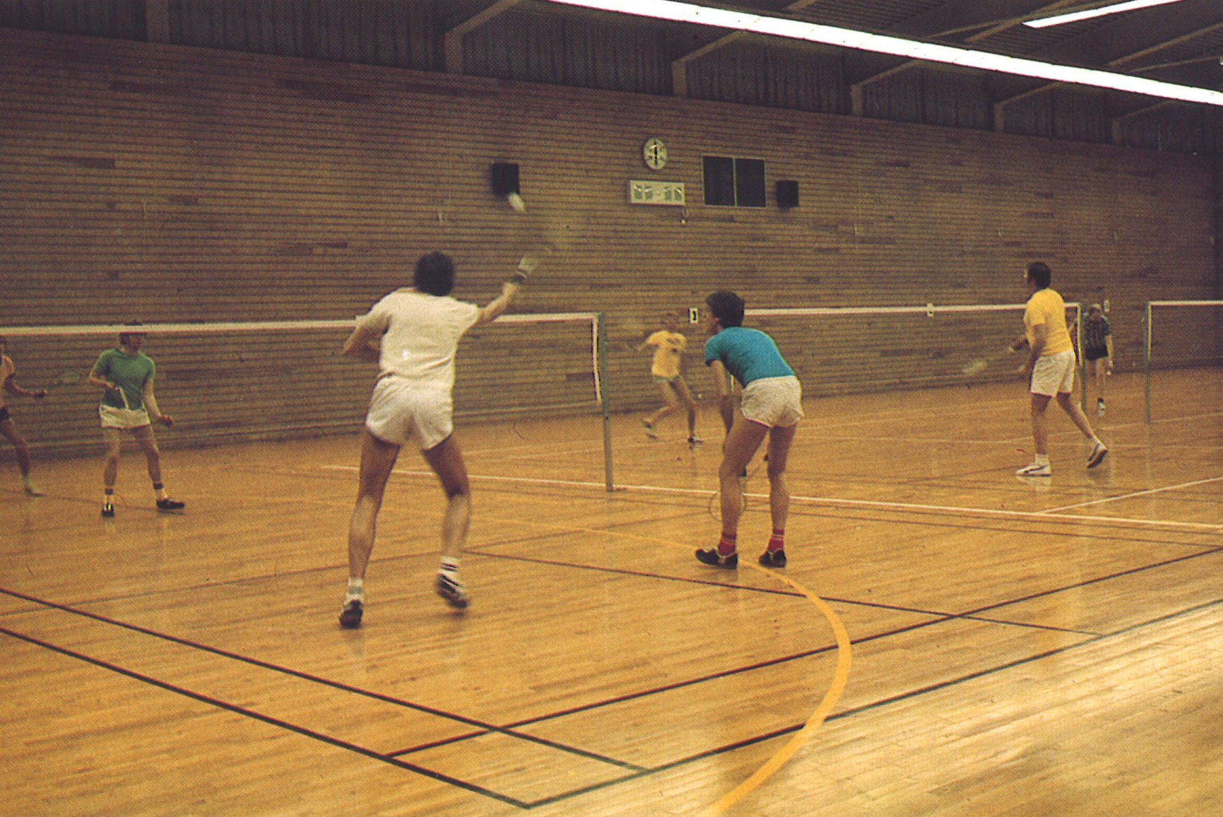 badminton på arken 1977