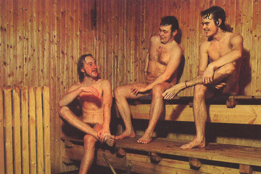Sauna on the Ark in the 70s